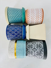 6 Assorted Pots of Joy, 3" to 5" Each