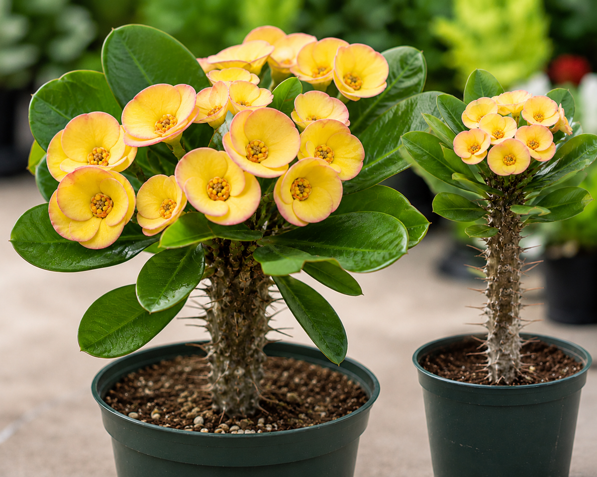 Euphorbia 'Century' Crown of Throns - 5.5" Pot